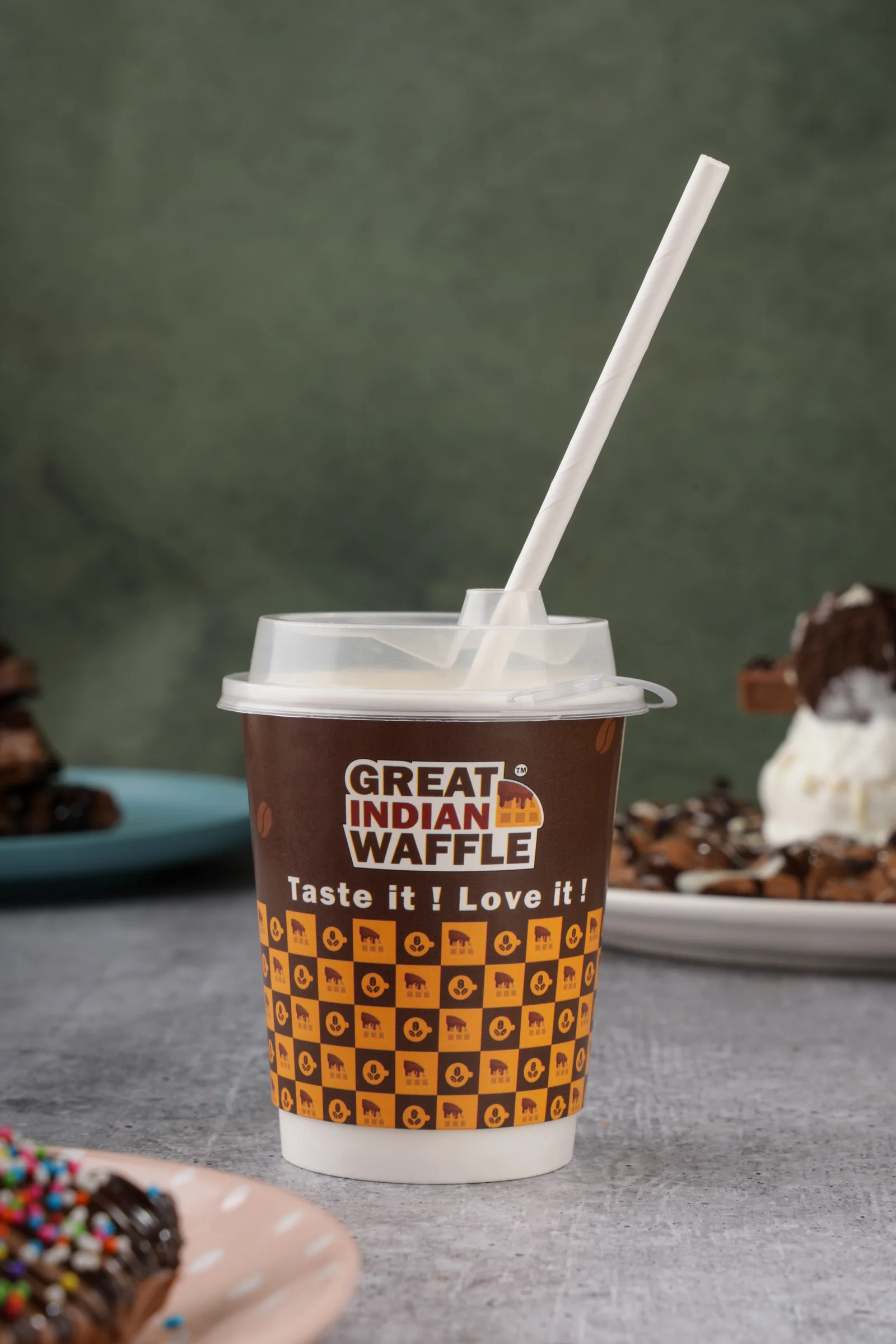 Great Indian Waffle cold coffee